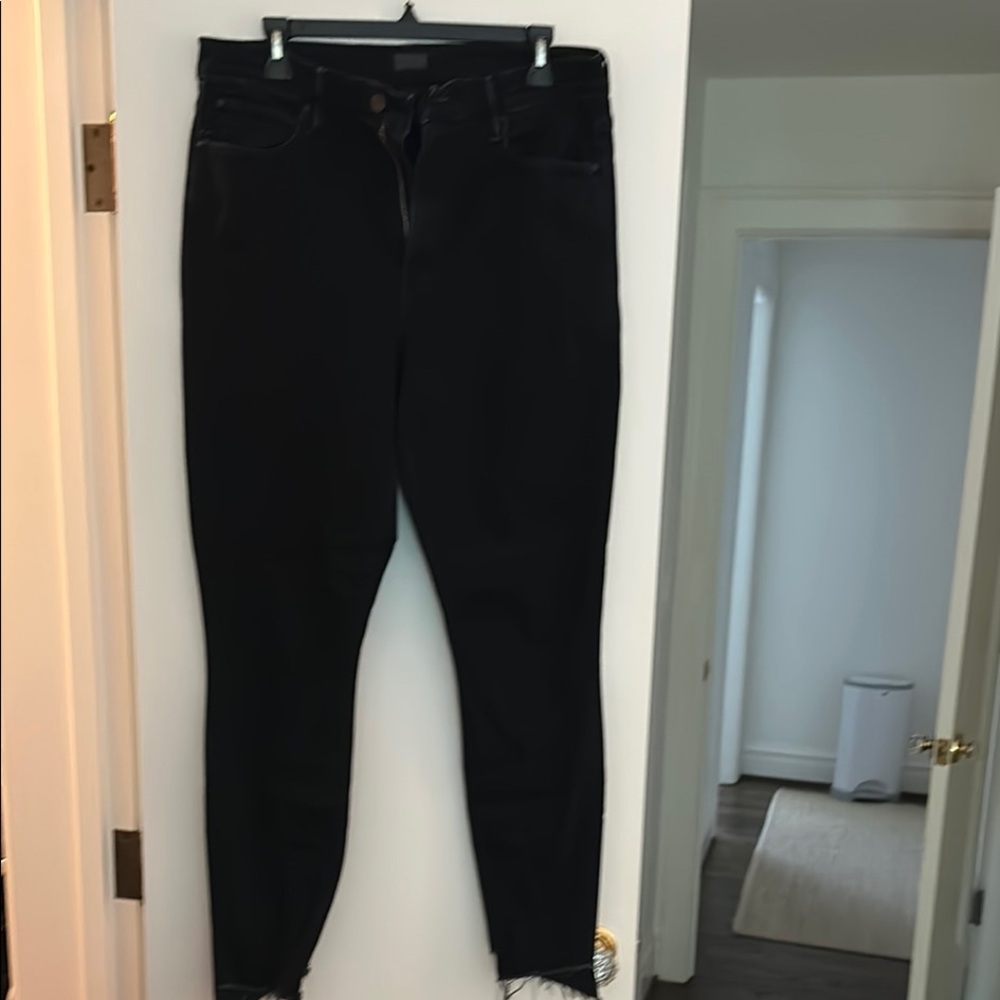 MOTHER dark Skinny Jeans High-Rise Modern Fit